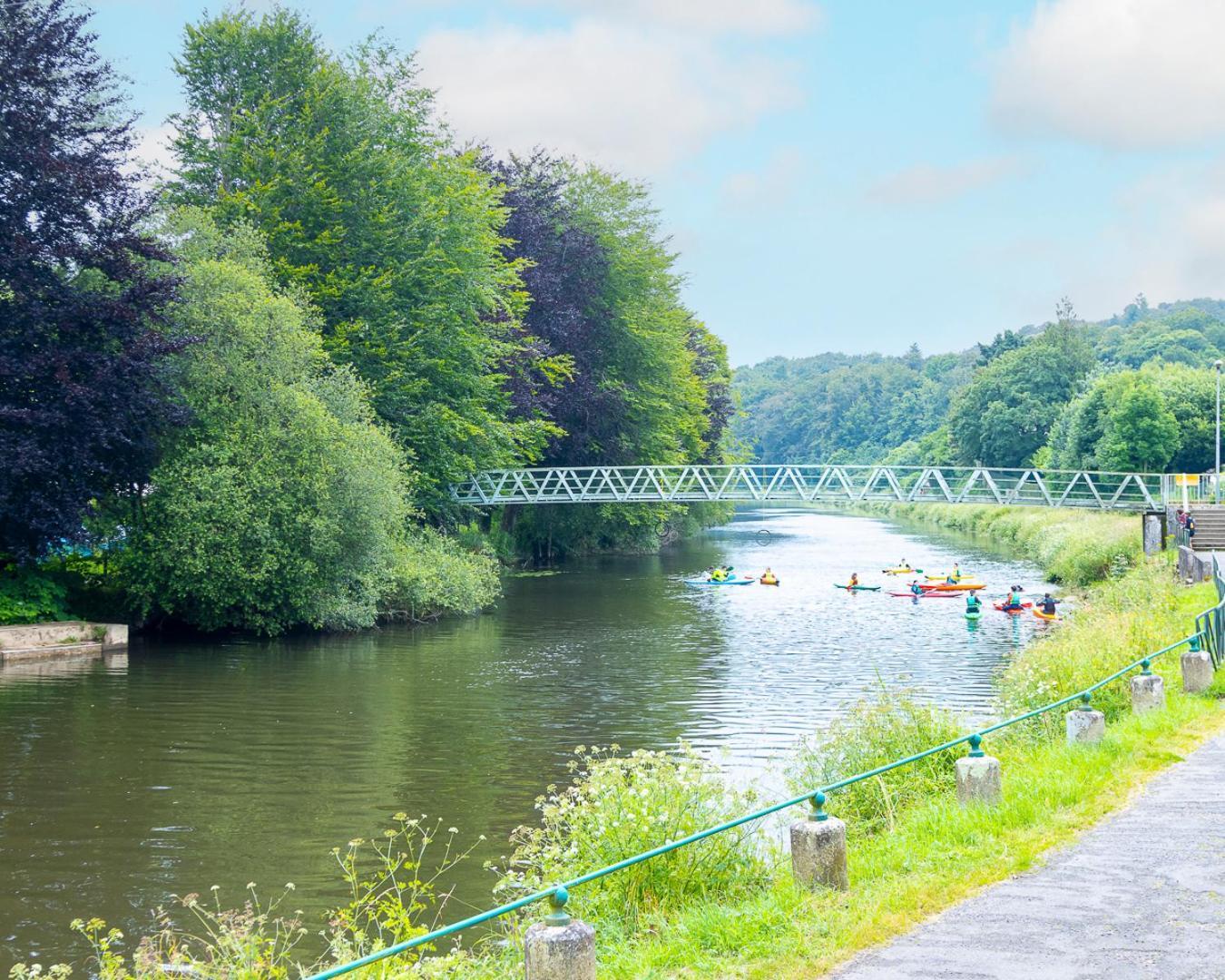 Apartmán Les Berges De L'Oust Malestroit Exteriér fotografie